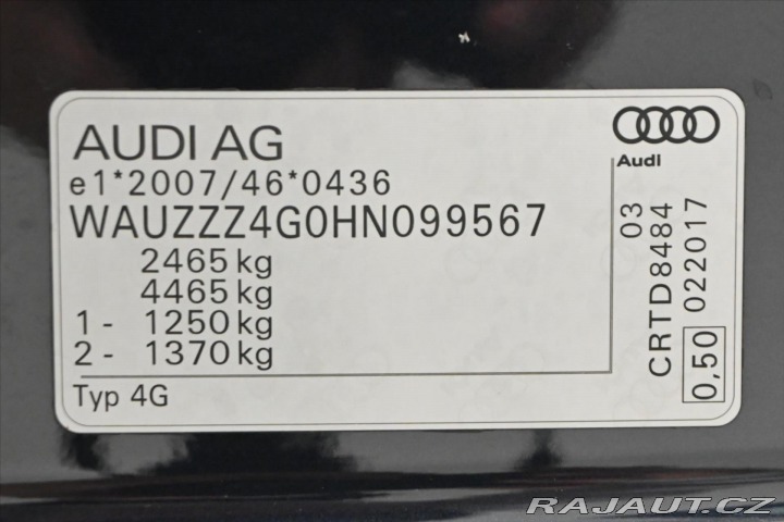 Audi A6 3,0 TDI 200 kW S line DSG 2017