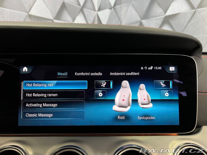 Mercedes-Benz E 4MATIC+, VZDUCH, PANORAMA 2021