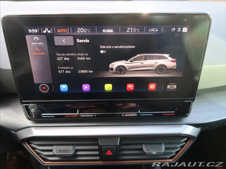 Cupra Leon 2,0 TSI 180kW DSG ČR 1.ma 2022