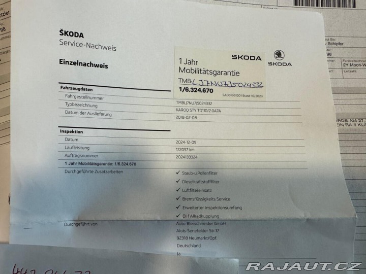 Škoda Karoq 2.0Tdi 110kw DSG Style 2018