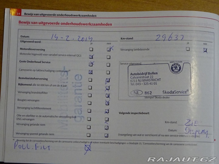 Škoda Octavia 1.2TSI 77kW NAVI NOVÉ ROZ 2011