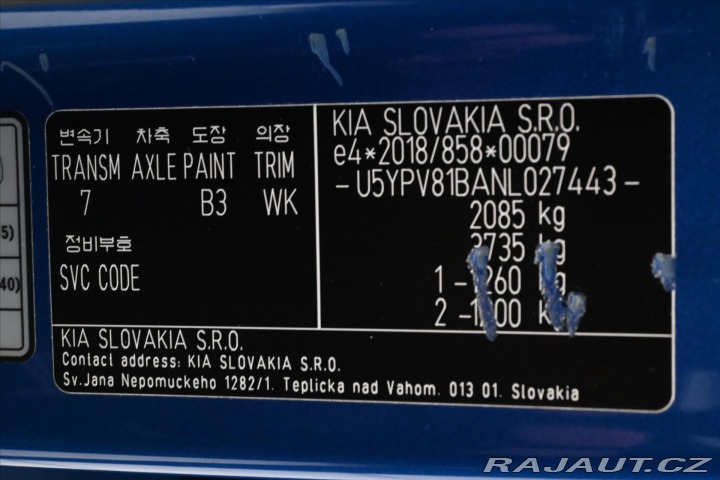 Kia Sportage 1,6 T-GDI 110 KW Záruka a 2022