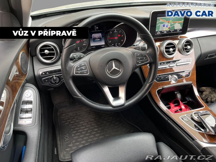 Mercedes-Benz C 2,1 220d 125kW Aut. Kůže 2016