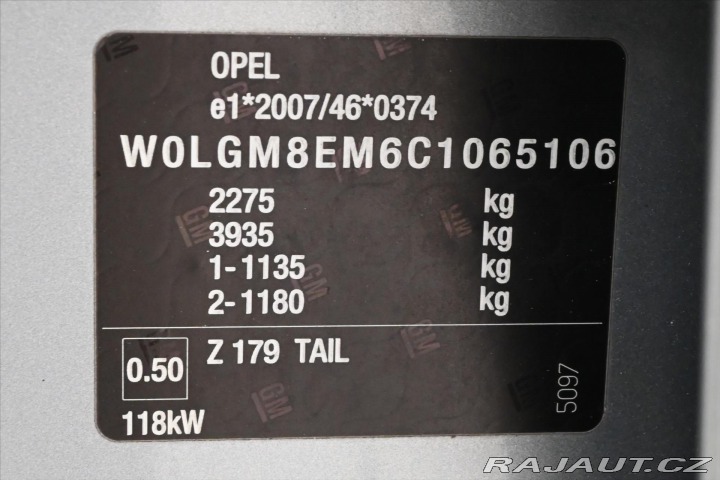 Opel Insignia 2,0 CDTi 118 kW navigace 2012