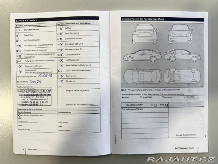 Volkswagen Golf VII 2,0 TDi REZERVACE 2016