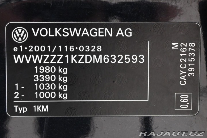 Volkswagen Golf 1,6 TDI 77kW MATCH Naviga 2013