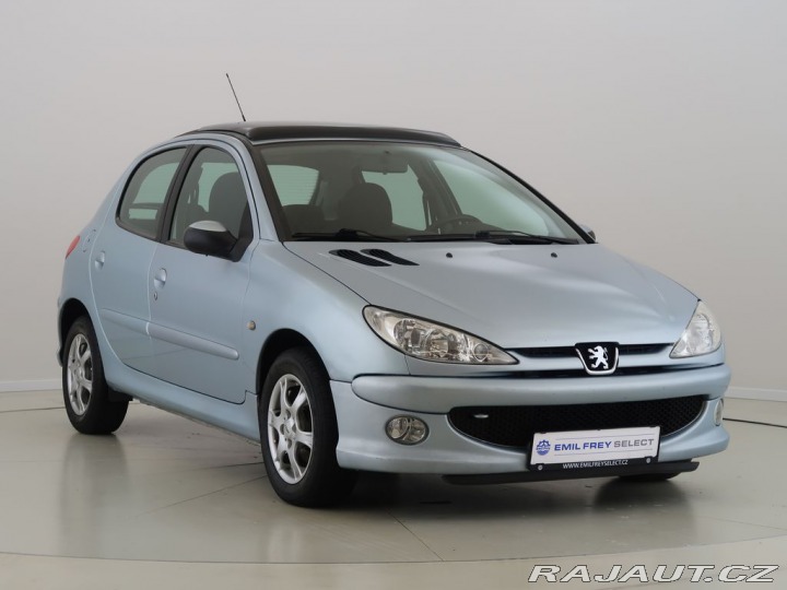Peugeot 206 1.4HDi,CZ,1Maj,AC,Střešní 2004