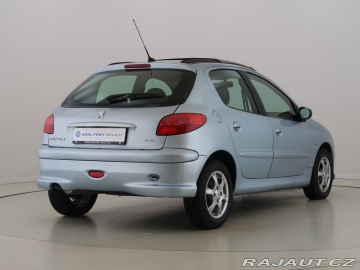 Peugeot 206 1.4HDi,CZ,1Maj,AC,Střešní 2004