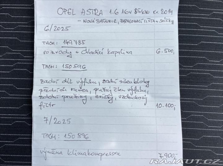 Opel Astra 1,6 16V D.Klima*PDC*Vyhř. 2014