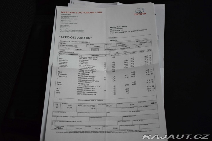 Toyota RAV4 2.0 D-4D 105kW*PO ROZVODE 2016