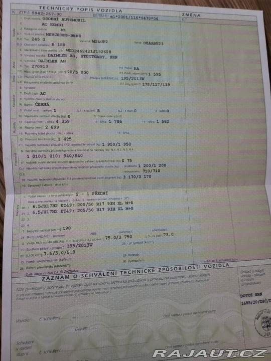 Mercedes-Benz B B180 benzin 2013