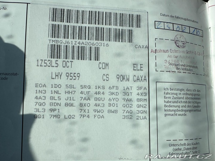 Škoda Octavia 1.4Tsi 90kw 2010