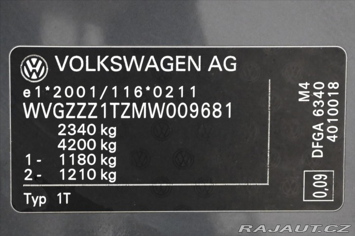 Volkswagen Touran 2,0 TDI 110kW DSG 7míst Z 2020