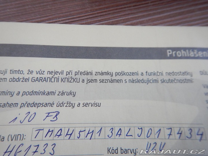 Hyundai i30 1.4T GDI Fastback, ČR, 1. 2019