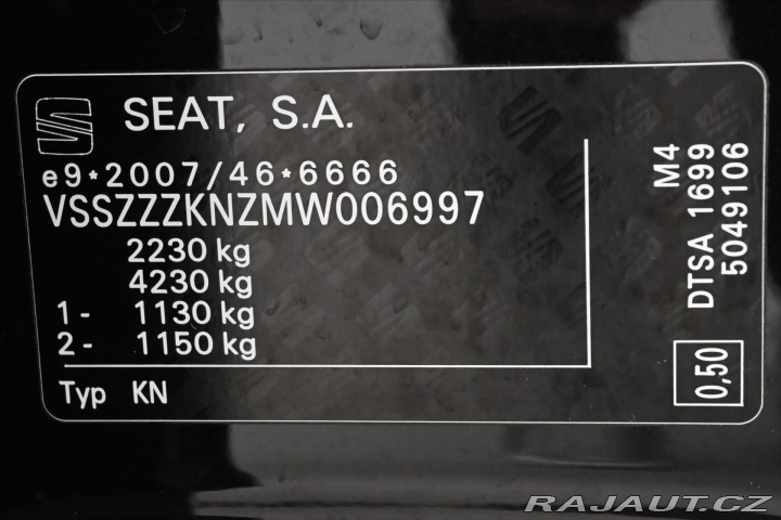 Seat Tarraco 2,0 TDI 110kW FR Záruka a 2021