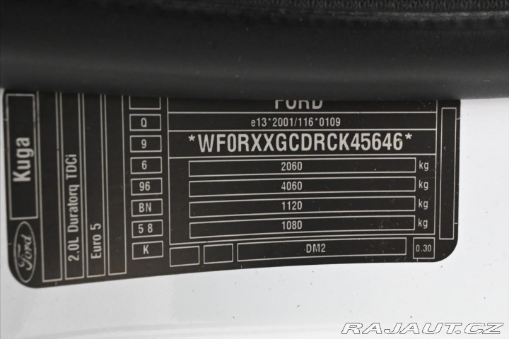 Ford Kuga 2,0 TDCI 103 kW Tažné 2012