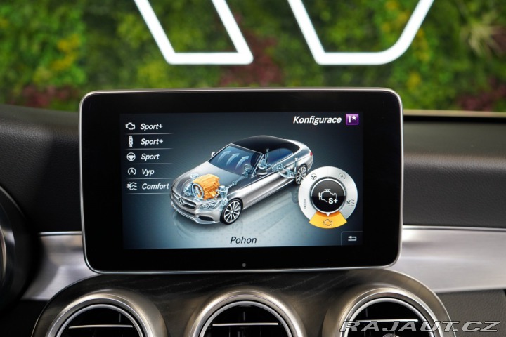 Mercedes-Benz C 200*4M*CABRIO*VZDUCH*BURM 2018