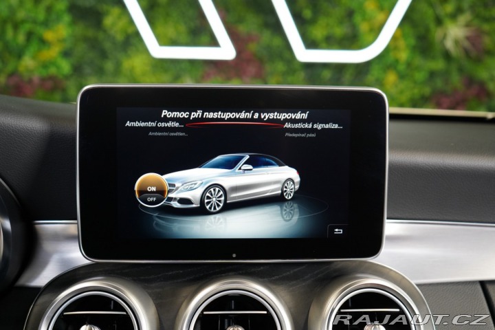 Mercedes-Benz C 200*4M*CABRIO*VZDUCH*BURM 2018