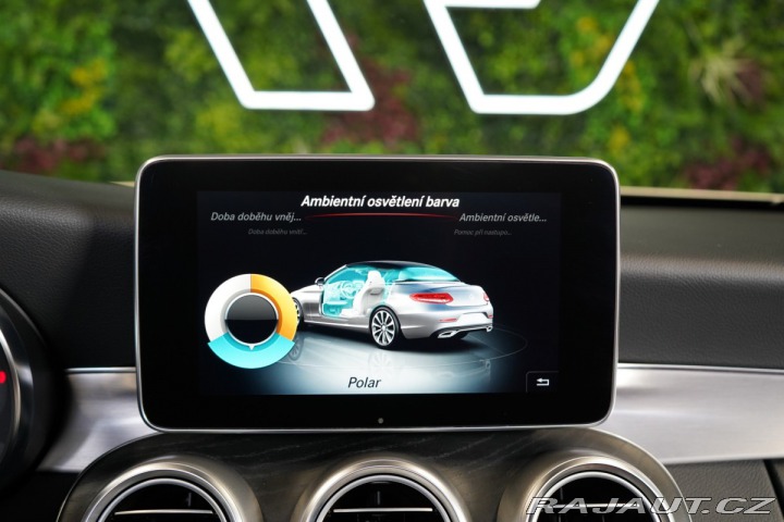 Mercedes-Benz C 200*4M*CABRIO*VZDUCH*BURM 2018