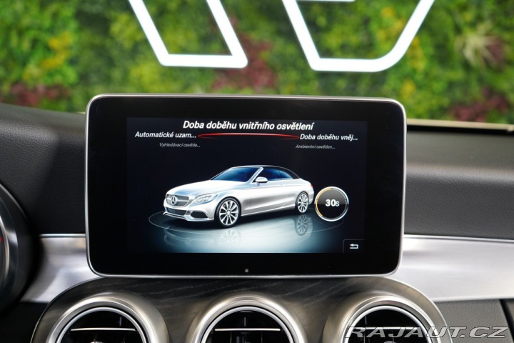 Mercedes-Benz C 200*4M*CABRIO*VZDUCH*BURM 2018