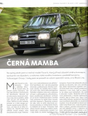 Škoda Favorit Black Line 1993