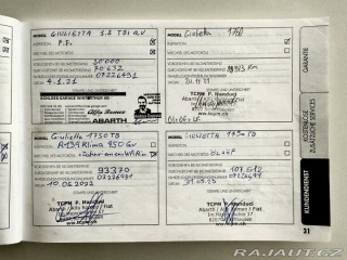 Alfa Romeo Giulietta 1.75 TBi Q.V. REZERVACE 2013