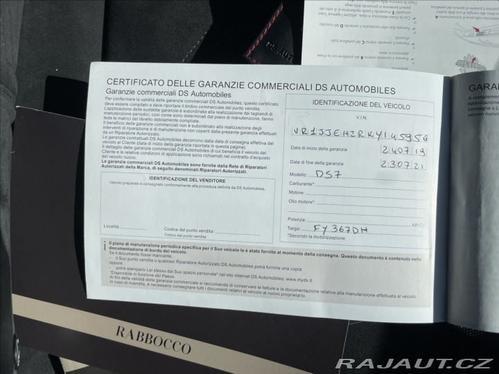 Ostatní značky Ostatní modely DS Automobiles DS7 Crossback 2,0 BHDi 130kw Grand Chic 2019