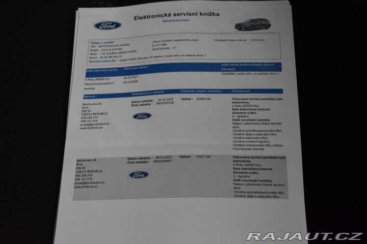 Ford Focus 1.5 EcoBlue ST-LINE*TAŽNÉ 2021