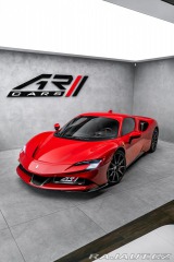 Ferrari SF90 Lift, karbon, metalíza 2024