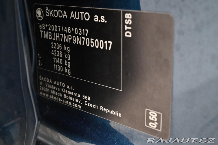 Škoda Superb 2,0 TDI 110kW DSG Style Z 2022