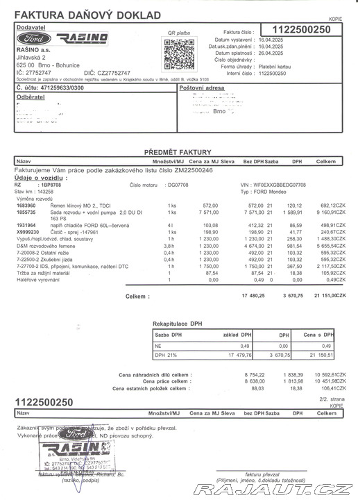 Ford Mondeo 2.0 TDCi Hatchback (2014) 2014