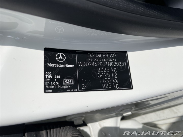Mercedes-Benz B 1,8 200CDi 100kw Automat, 2012