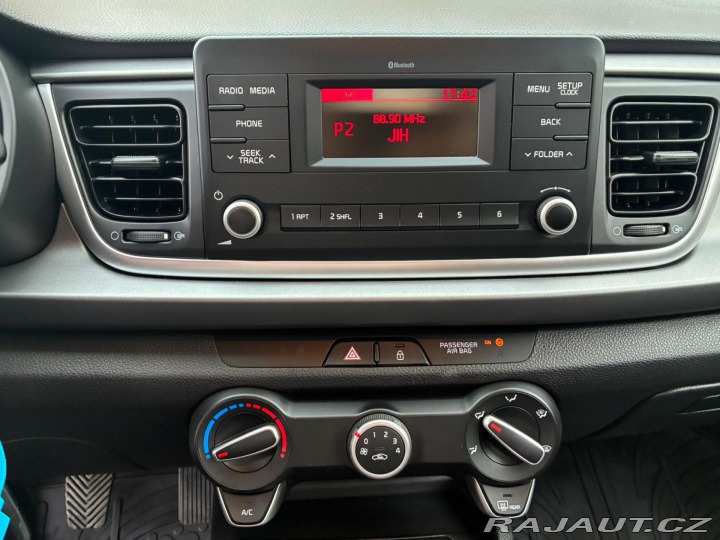 Kia Rio 1.2i, 61KW, JEDEN ŘIDIČ 2018