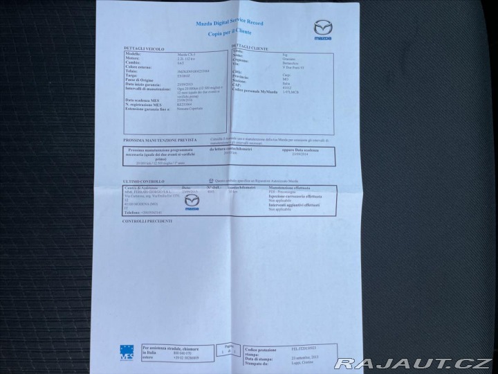 Mazda CX-5 2,2 D 110kW 4x4 Aut.*Nové 2013