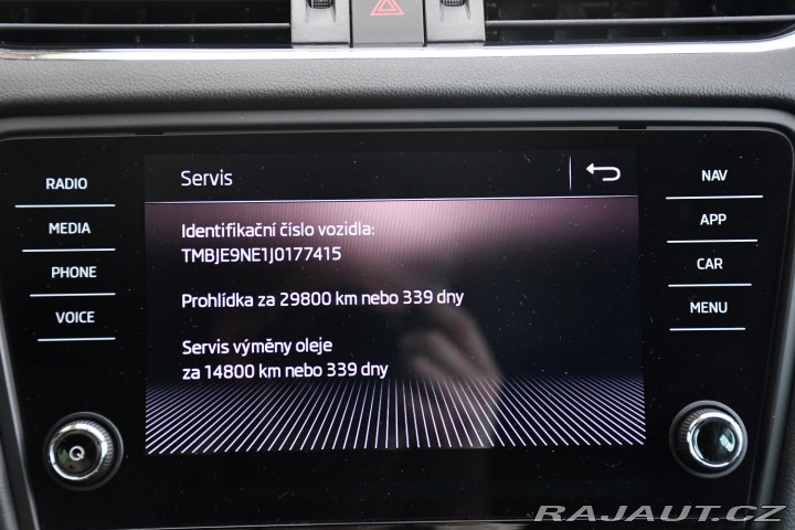 Škoda Octavia 2.0TSi 169kW RS DCC 2xALU 2017
