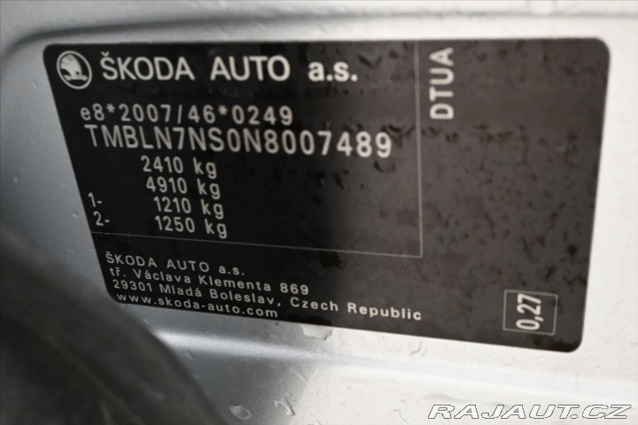 Škoda Kodiaq 2,0 TDI 147 kW DSG 4x4 TA 2022