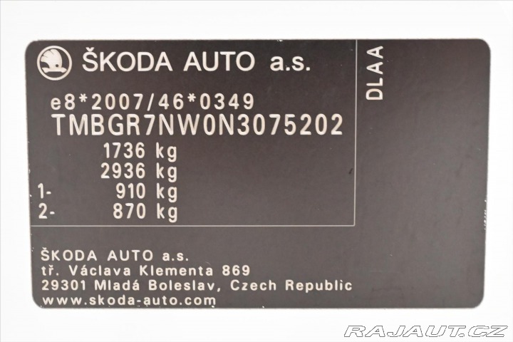 Škoda Kamiq 1,0 TSI 81 kW Sport Záruk 2022