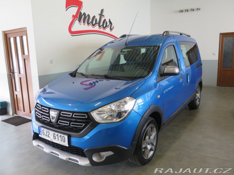 Dacia Dokker 1.2TCe,klima,tempo,CZ,STE