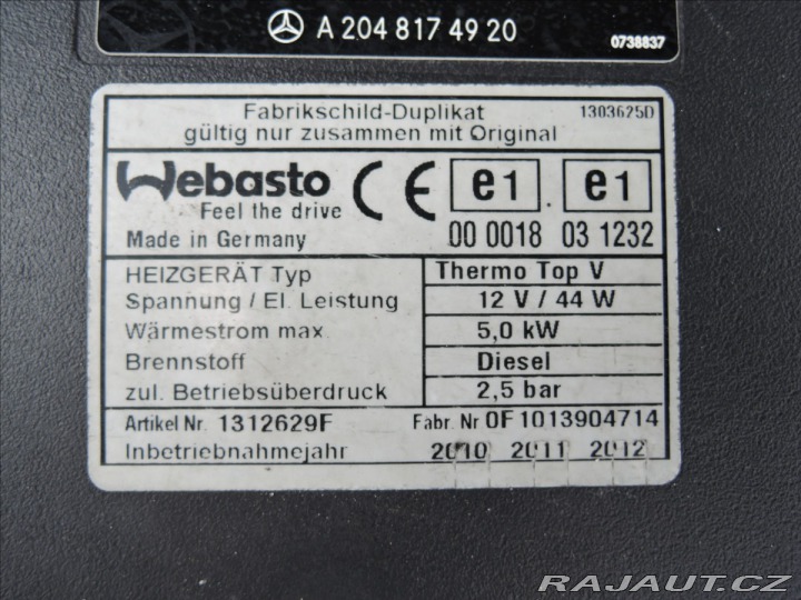Mercedes-Benz C 2,2 CDi Aut. Wabasto 2009