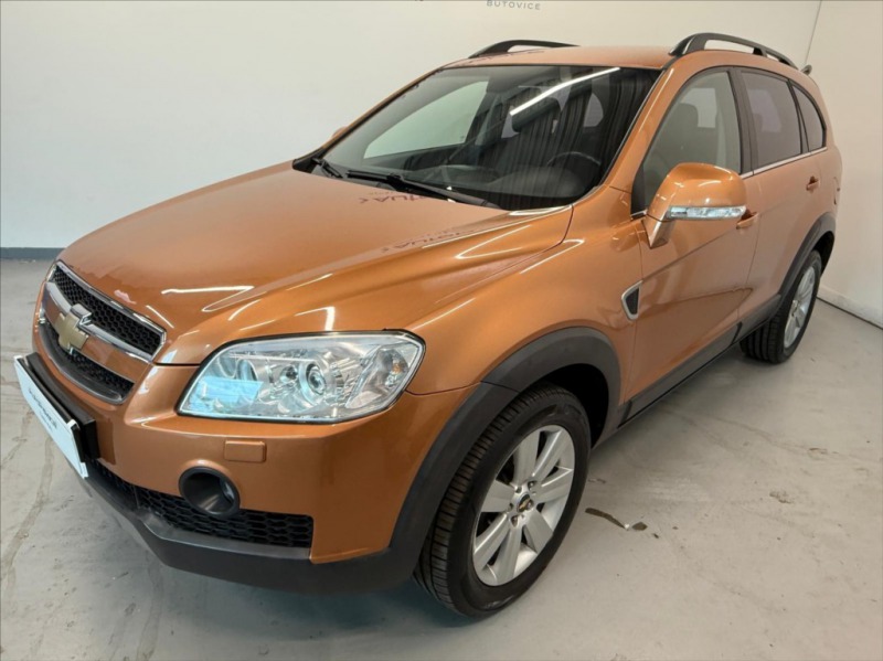 Chevrolet Captiva 2,0 D 4x4 automat, kůže