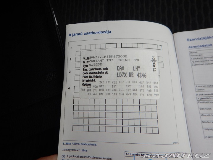 Volkswagen Golf V VARIANT 1.4 TSI, DIGIKL 2011