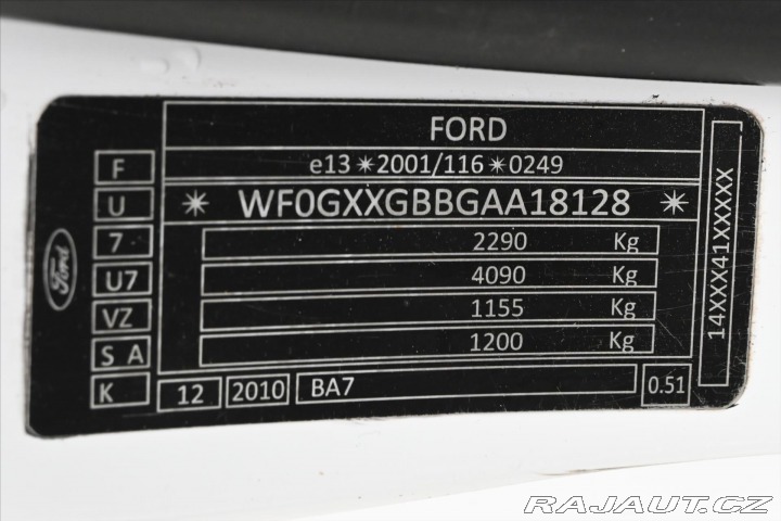 Ford Mondeo 2,0 TDCi 103 kW Manuál 2010