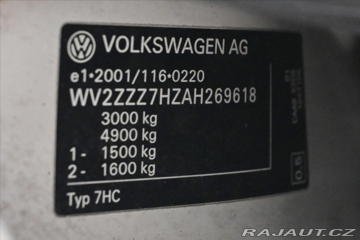 Volkswagen Transporter 2,0 TDI 75 kW 9 míst 2010