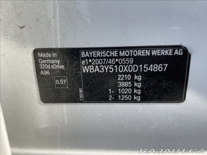 BMW 3 2,0 d 120kw GT Panorama, 2013