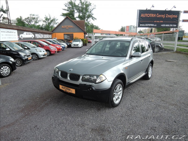 BMW X3 2,0 d 4x4 Servis Tažné 2006