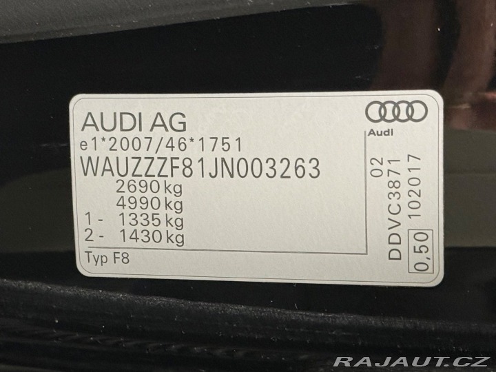 Audi A8 50 3.0 TDI V6 quattro ti 2018