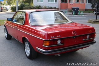 Mercedes-Benz 123 230CE KUPÉ AUTOMAT 100kW 1981