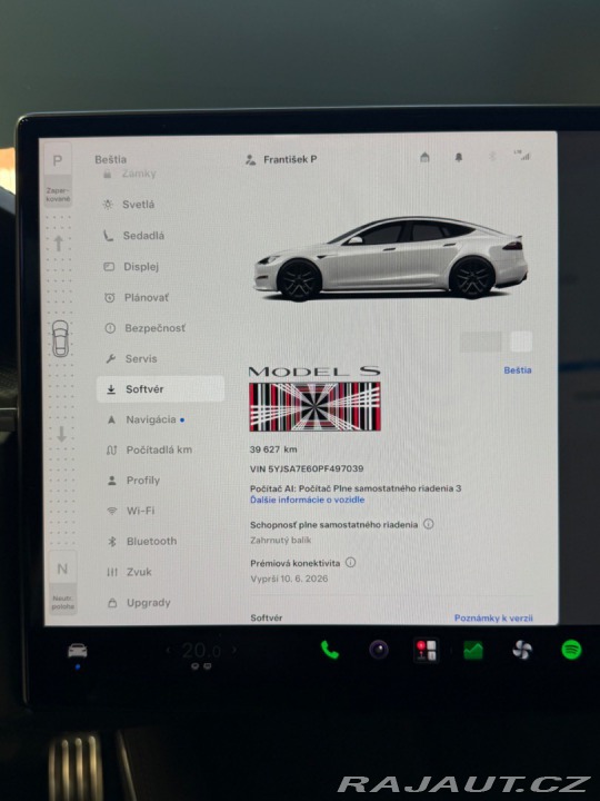 Tesla Model S BEV AWD PLAID verzia – 7 2022