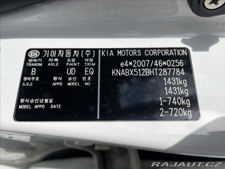Kia Picanto 1,3 i 62kw Automat Klima 2017