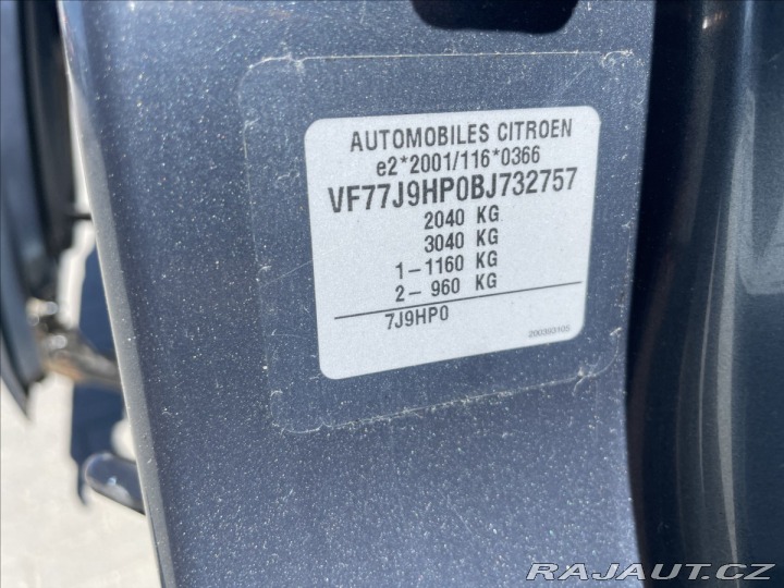 Citroën Berlingo 1,6 HDi 68kw Klima ESP Ta 2011